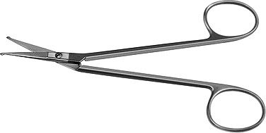 STORZ Eye Scissors Angled